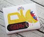 Patriotic Dozer Applique | Machine Embroidery Designs by JuJu