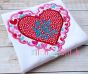 Scalloped Double Heart Applique | Machine Embroidery Designs by JuJu