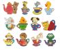 Tea Time Critters Applique Machine Embroidery Designs by JuJu 