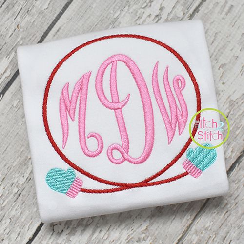 Mittens Frame Embroidery | Machine Embroidery Designs by JuJu