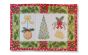 ITH Farmhouse Christmas Placemat | Machine Embroidery Designs by JuJu