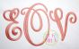 Curtsy Large Monogram | Machine Embroidery Designs by JuJu