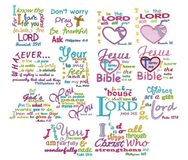 Heavenly Inspirations Machine Embroidery Designs by JuJu