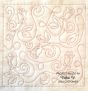 Rosebuds Leaves Swirls End-to-End Quilting Embroidery Design