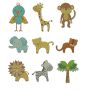 Its a Jungle Out There Machine Embroidery Designs by JuJu