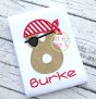 Pirate Numbers Set Applique