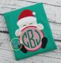 Santa Peeker Applique | Machine Embroidery Designs by JuJu