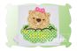 Groundhog Girl Applique | Machine Embroidery Designs by JuJu