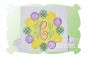 Mardis Gras Chunky Bead Monogram Applique | Machine Embroidery Designs by JuJu