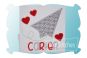 Paper Airplane Love Applique | Machine Embroidery Designs by JuJu