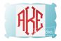 Point Monogram Large Embroidery Font | Machine Embroidery Designs by JuJu