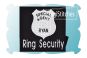 Ring Security Applique | Machine Embroidery Designs by JuJu