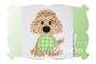Saint Patricks Day Dog Boy Applique | Machine Embroidery Designs by JuJu