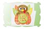 Turkey Pumpkin Monogram Boy Applique | Machine Embroidery Designs by JuJu