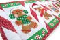 ITH Gingerbread Table Runner | Machine Embroidery Designs by JuJu