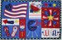 ITH Patriotic Placemat | Machine Embroidery Designs by JuJu