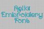 Aelia Embroidery Font Machine Embroidery Designs by JuJu