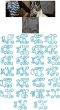 Fun Stitch Interlocking vine Ribbon Monogram Machine Embroidery Designs by JuJu