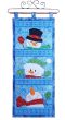 ITH Snowmen Wall Hanging | Machine Embroidery Designs by JuJu