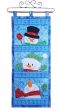 ITH Snowmen Wall Hanging | Machine Embroidery Designs by JuJu