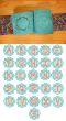 Quatrefoil Embossed Monogram Alphabet Machine Embroidery Designs by JuJu