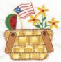 Celebrate the 4th Applique Set 1 Machine Embroidery Designs by JuJu 