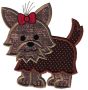 Top Dog Applique Set 3 Machine Embroidery Designs by JuJu