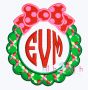 Christmas Wreath Frame Applique | Machine Embroidery Designs by JuJu