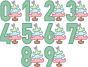 Curly Tree Numbers | Machine Embroidery Designs by JuJu