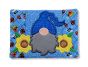 ITH Gnome Sunflower Mug Rug
