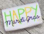 Holiday Text Embroidery Design Set 2