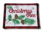 ITH Oh Christmas Tree Mug Rug | Machine Embroidery Designs by JuJu