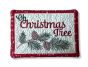 ITH Oh Christmas Tree Mug Rug | Machine Embroidery Designs by JuJu