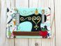 ITH Sewing Mug Rug | Machine Embroidery Designs by JuJu