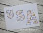 Stars and Stripes Embroidery Font | Machine Embroidery Designs by JuJu
