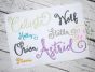 Starstruck Embroidery Font | Machine Embroidery Designs by JuJu 