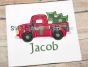 Vintage Truck Tree | Machine Embroidery Designs by JuJu/ Stitch Away Applique 