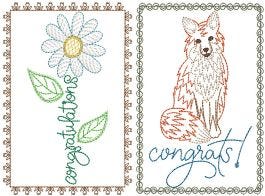 ドローイングハッピー SR カード CONGRATULATIONS! Star Success Congratulations Card - Birthday Greeting Cards