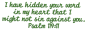 Psalm 119:11
