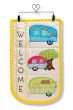 ITH Welcome Camper Wall Hanging | Machine Embroidery Designs by JuJu