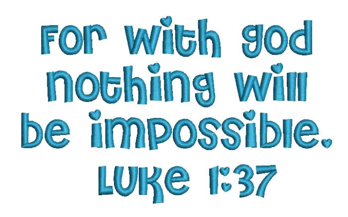 Luke 1:37