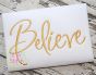 Believe | Machine Embroidery Designs by JuJu