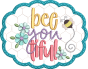 ITH Busy Bees Bee Youtiful Mug Rug | Machine Embroidery Designs by JuJu