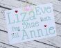 Cupid de Locke Embroidery Font