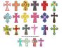 Crosses Applique Machine Embroidery Designs by JuJu 