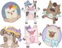 Silly Chubby Farm Animals | Machine Embroidery Designs by JuJu