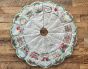 ITH Farmhouse Christmas Tree Skirt | Machine Embroidery Designs by JuJu