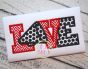 Megaphone Love 2 Applique | Machine Embroidery Designs by JuJu