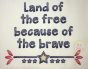 Patriotic Border 2 Sketch Embroidery | Machine Embroidery Designs by JuJu