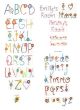 Daisy Doodle Alphabet | Machine Embroidery Designs by JuJu